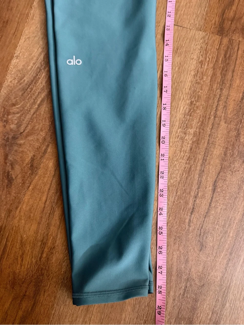 Alo Yoga High-Waist 7/8 Airlift Leggings in Teal Agate